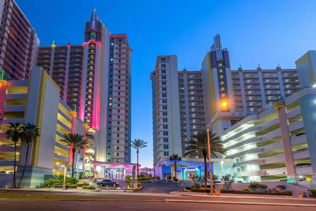 Vacation In Comfort And Luxury 1Br Oceanfront -Wyndham Ocean Walk 703 Daytona Beach Apartment