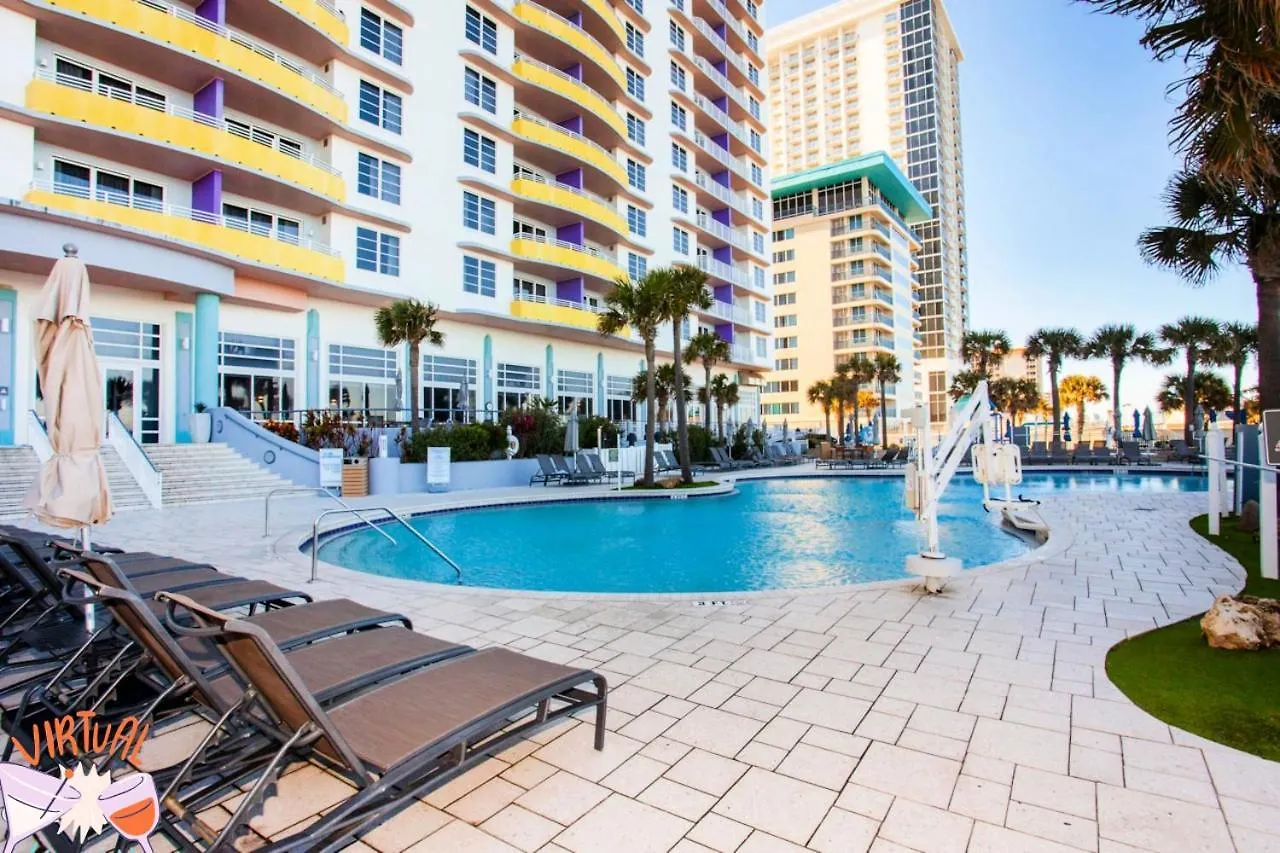 Vacation In Comfort And Luxury 1Br Oceanfront -Wyndham Ocean Walk 703 Daytona Beach